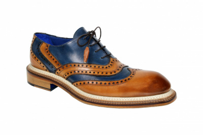 MATTIA-Cognac-Navy